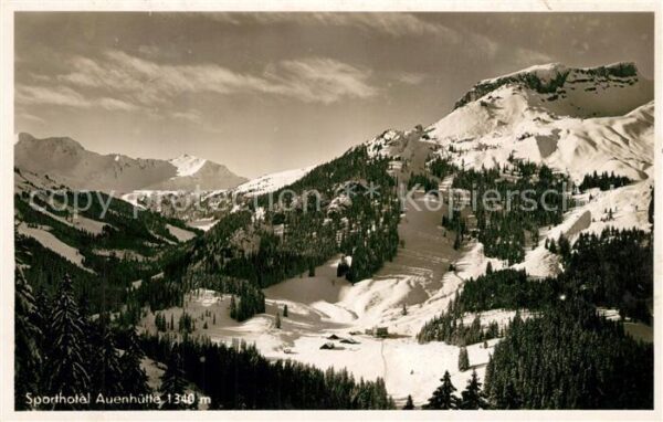 Riezlern Kleinwalsertal Vorarlberg Sporthotel Auenhütte Panorama