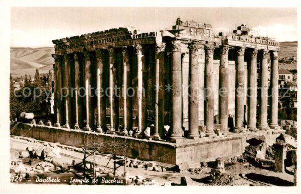 Baalbek Baalbeck Bacchus Temple