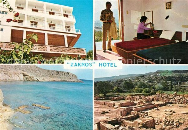 Athen Griechenland Zakros Hotel Zimmer Panorama