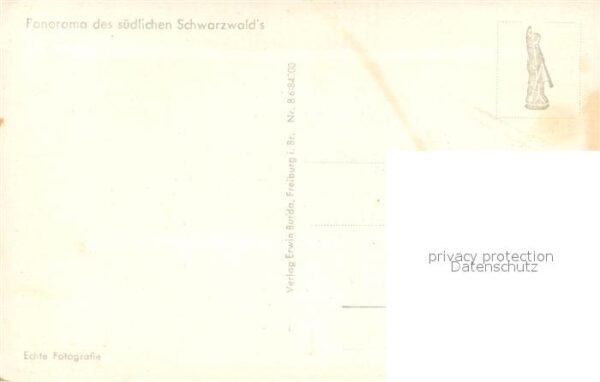 Freiburg Breisgau Panoramakarte – Bild 2