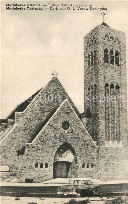 Mariakerke Oostende Eglise Notre Dame Reine