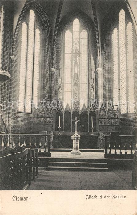 Cismar Altarbild der Kapelle
