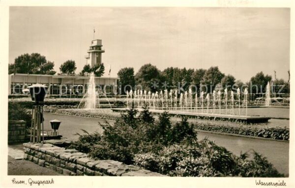 Essen Ruhr Grugapark Wasserspiele