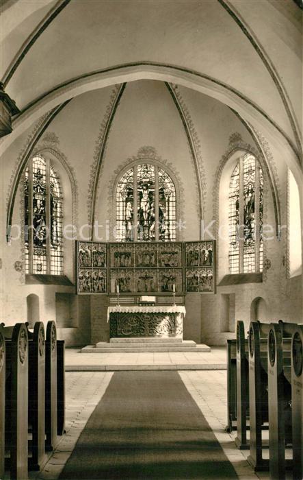 Burg Fehmarn St Nikolaikirche Altarraum