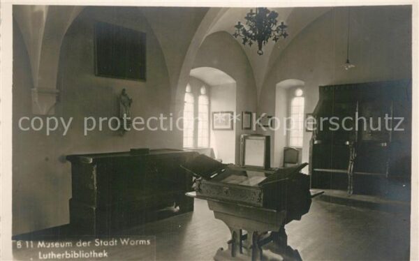 Worms Rhein Museum Lutherbibliothek