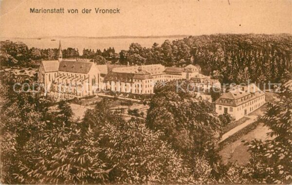 Marienstatt Westerwald von der Vroneck