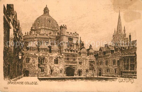 Oxford Oxfordshire Brasenose College