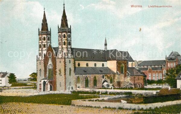 Worms Rhein Liebfrauenkirche
