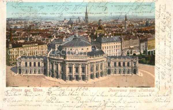 Wien Rathaus Panorama