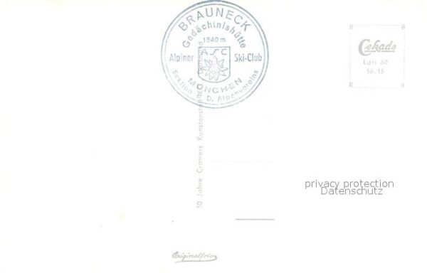 Zugspitze Brauneckhütte mit Latschenkopf – Bild 2
