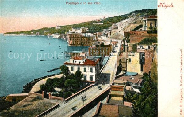 Napoli Neapel Posillipo e le sue ville