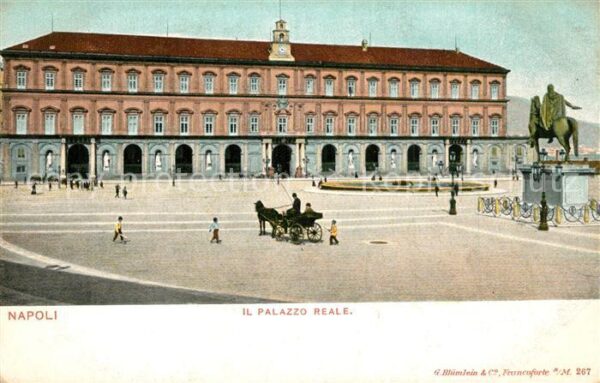 Napoli Neapel Il Palazzo Reale