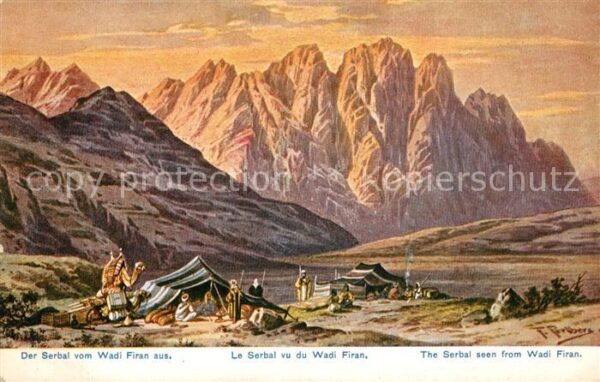 Wadi Feiran Firan Der Serbal