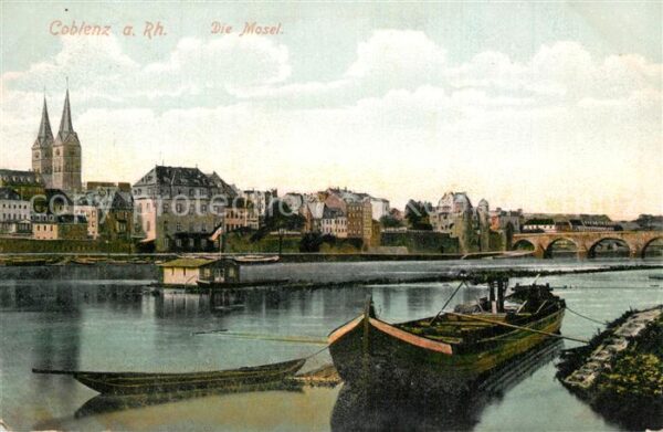 Coblenz Koblenz Moselpartie