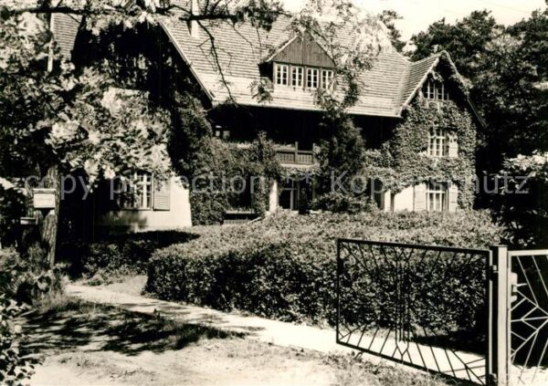 Buckow Maerkische Schweiz Erholungsheim des Lutherstifts Frankfur
