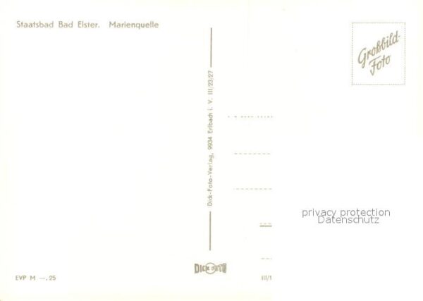 Bad Elster Marienquelle – Bild 2