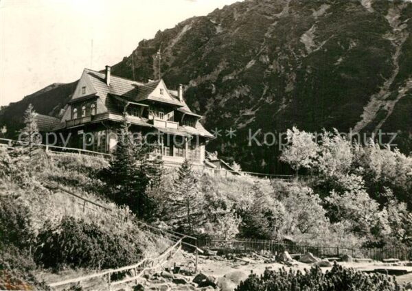 Tatry Wysokie Schronisko PTTK im St Staszica nad Mers