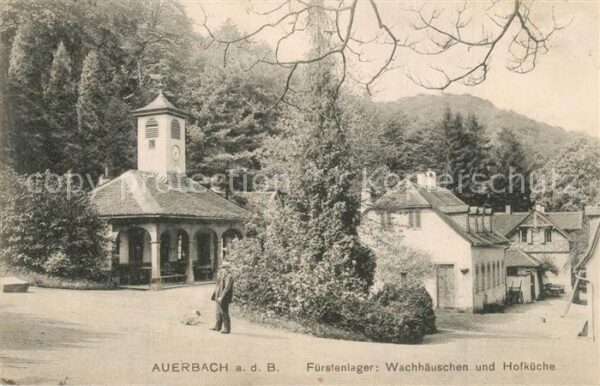 Auerbach Bergstrasse Fürstenlager Wachhäuschen und Hofküche