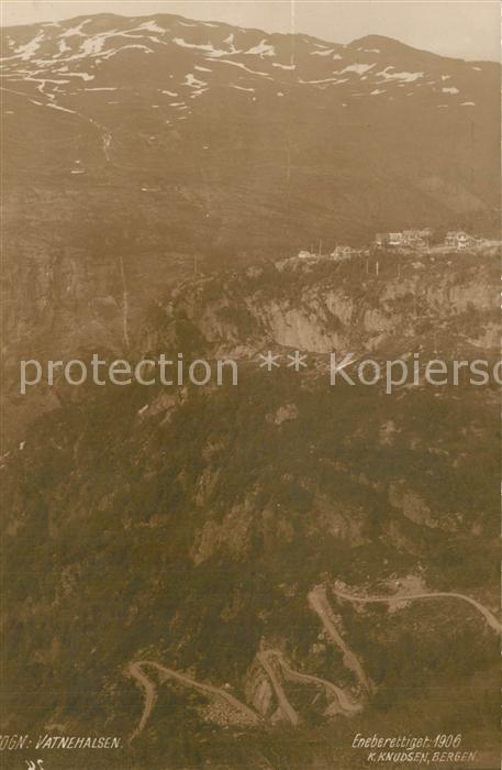 Vatnehalsen Landschaftspanorama Berge