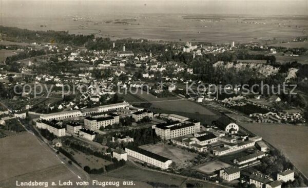 Landsberg Lech Fliegeraufnahme