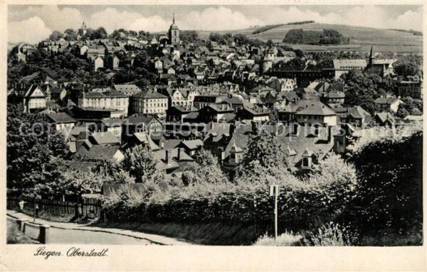 Siegen Westfalen Panorama Oberstadt
