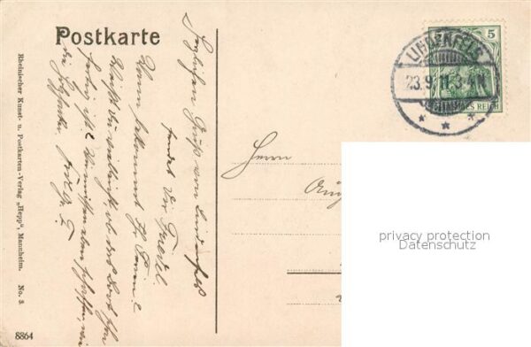 Lindenfels Odenwald Totalansicht Luftkurort – Bild 2