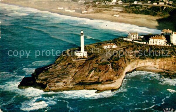 Leuchtturm Lighthouse Biarritz Phare Plage Chambre d_Amour Fl