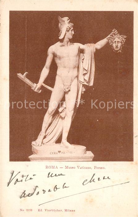 Skulpturen Perseo Roma Museo Vaticano