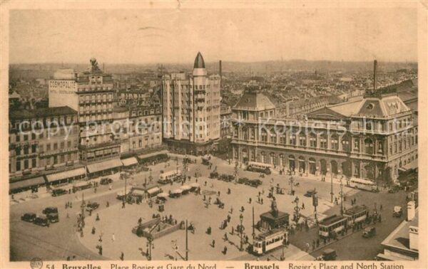 Strassenbahn Bruxelles Place Rogier Gare du Nord