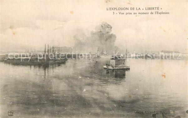 Marine Explosion de la Liberte