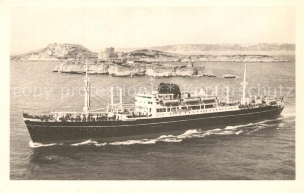 Schiffe Ships Navires Ferdinand de Lesseps Pierre Loti La Bou
