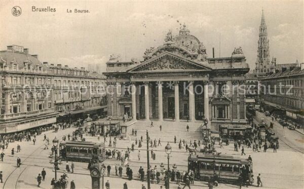 Strassenbahn Bruxelles Bourse