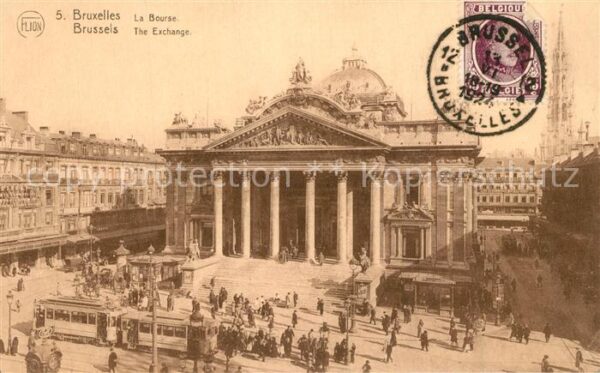 Strassenbahn Bruxelles Bourse