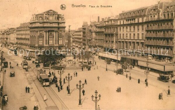 Strassenbahn Bruxelles Place de Brouckere