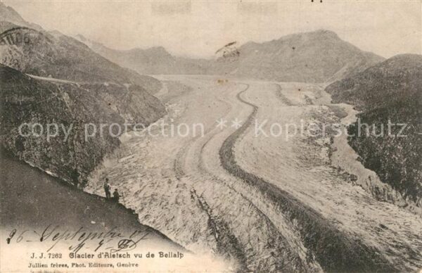 Gletscher Glacier d_Aletsch Bellalp