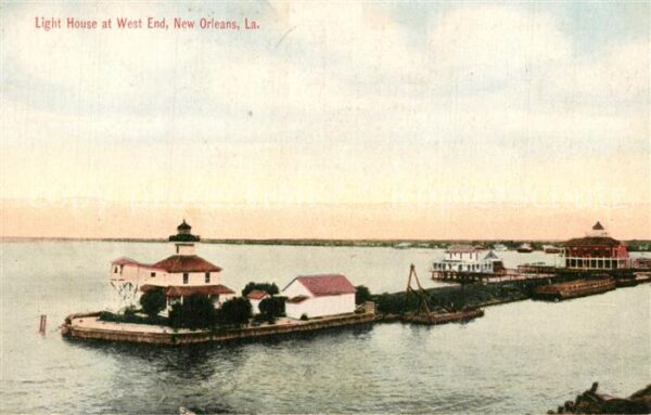 Leuchtturm Lighthouse West End New Orleans