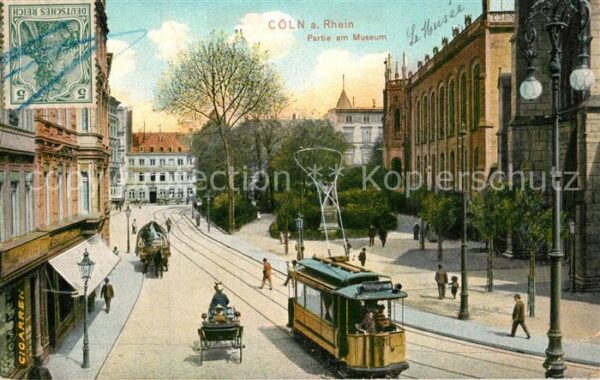 Strassenbahn K?ln am Rhein Museum
