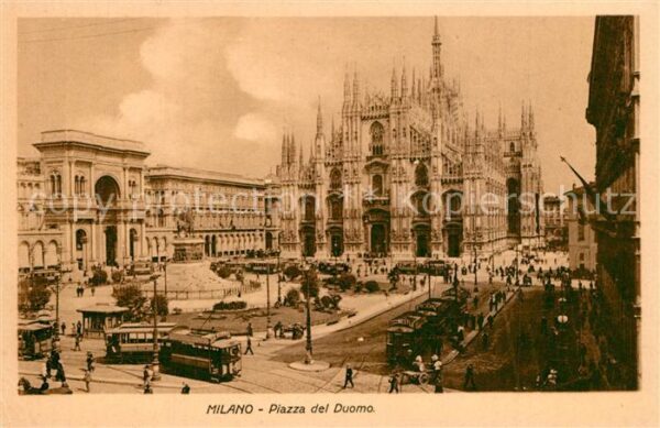 Strassenbahn Milano Piazza del Duomo