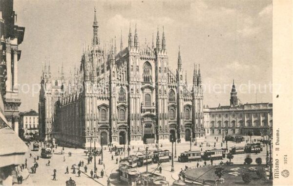 Strassenbahn Milano Duomo