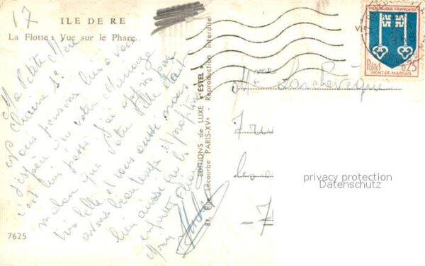 Leuchtturm Lighthouse Ile de Re Flotte – Bild 2