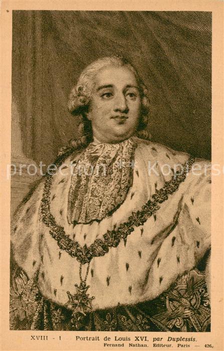 Adel Frankreich Louis XVI Duplessis