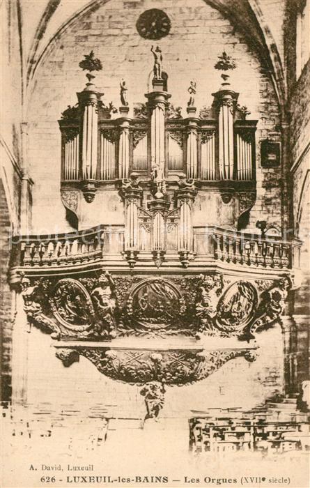 Kirchenorgel Luxeuil-les-Bains