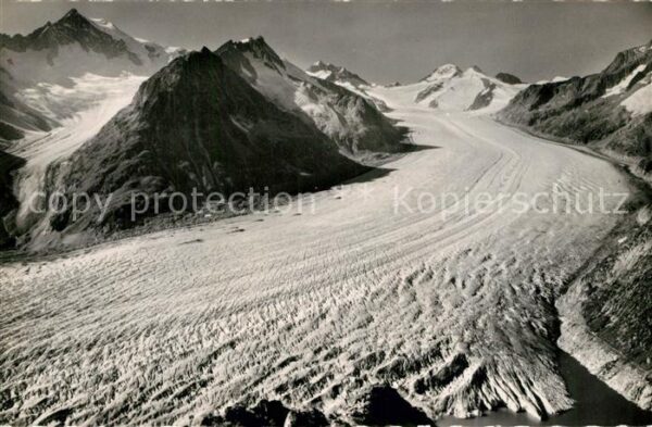 Gletscher Eggishorn Aletschgletscher M?rjelensee