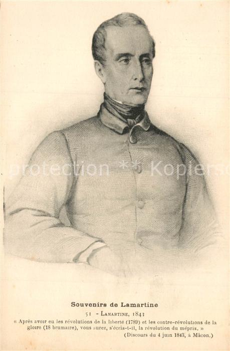 Persoenlichkeiten Alphonse de Lamartine