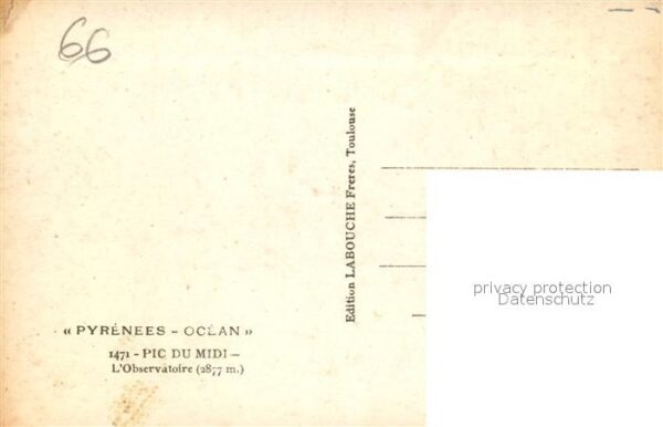 Observatorium Sternwarte Urania Pic du Midi Pyrenees-Ocean – Bild 2