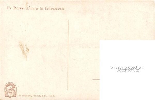Reiss Fritz Sommer im Schwarzwald Verlag-Elchlepp-N – Bild 2