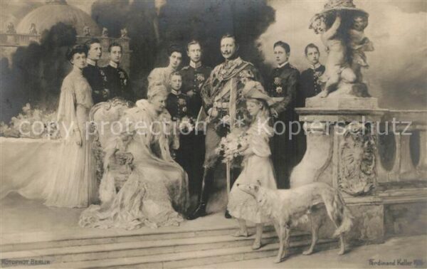Wilhelm II Kaiserin Auguste Viktoria Familie K?nst