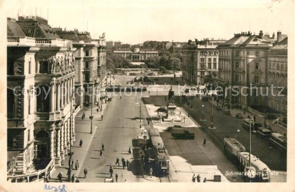 Strassenbahn Wien Schwarzenbergplatz