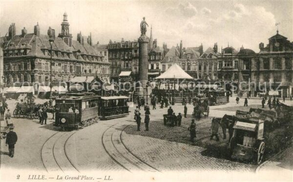 Strassenbahn Lille Grand Place