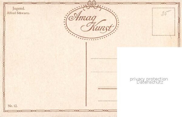 Verlag Amag Nr. 12 Alfred Schwartz Jugend – Bild 2